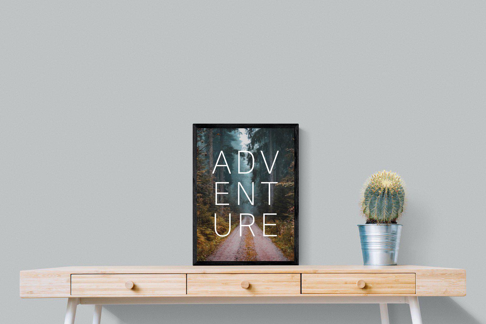 Adventure-Wall_Art-45 x 60cm-Mounted Canvas-Black-Pixalot