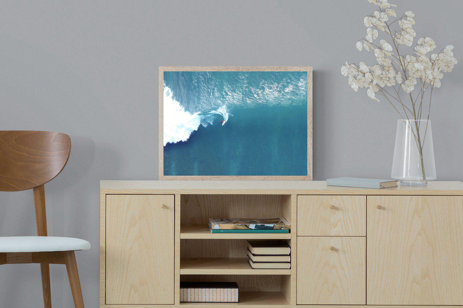 Aerial Surf-Wall_Art-60 x 45cm-Mounted Canvas-Wood-Pixalot