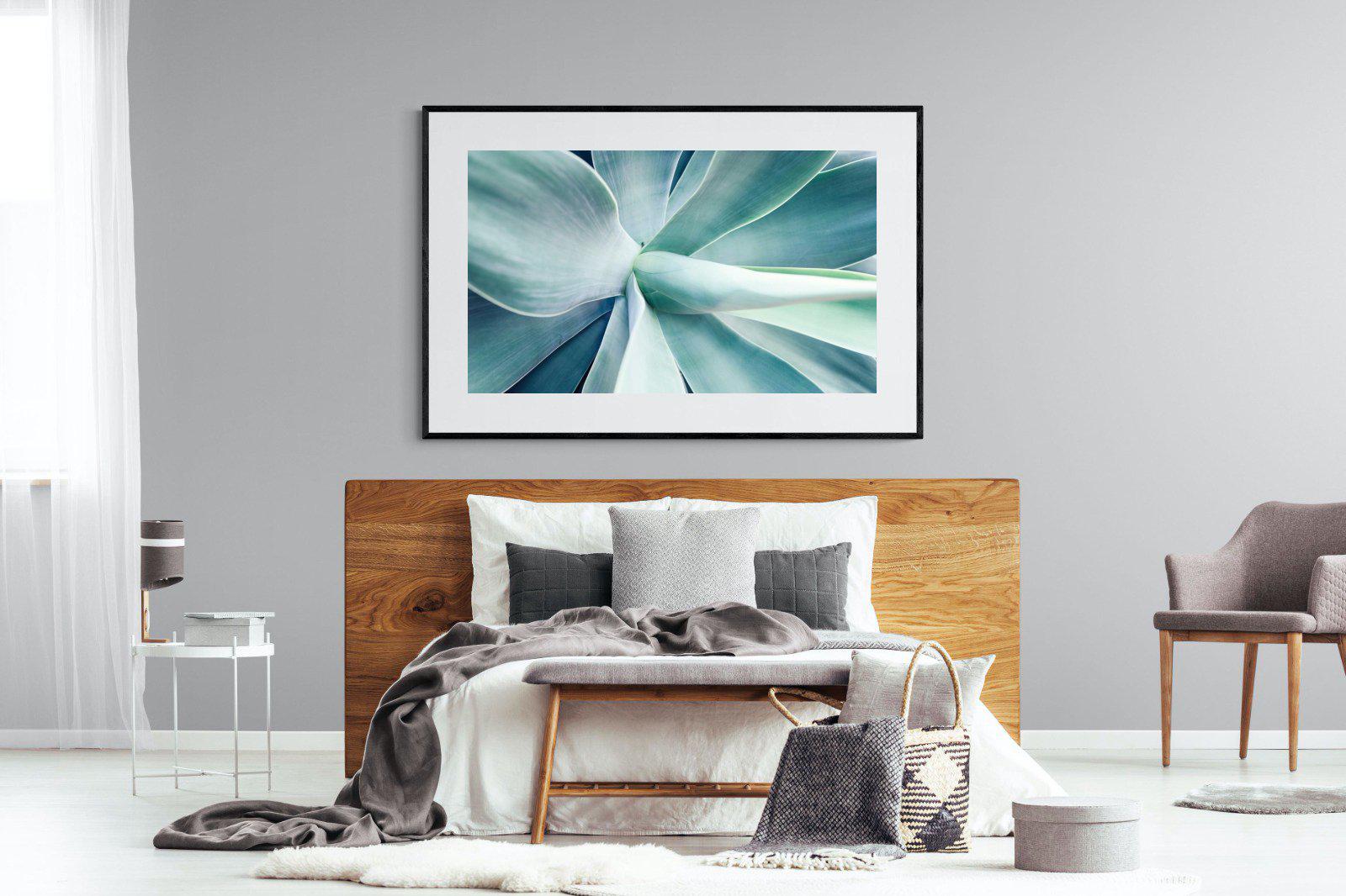 Agave-Wall_Art-150 x 100cm-Framed Print-Black-Pixalot