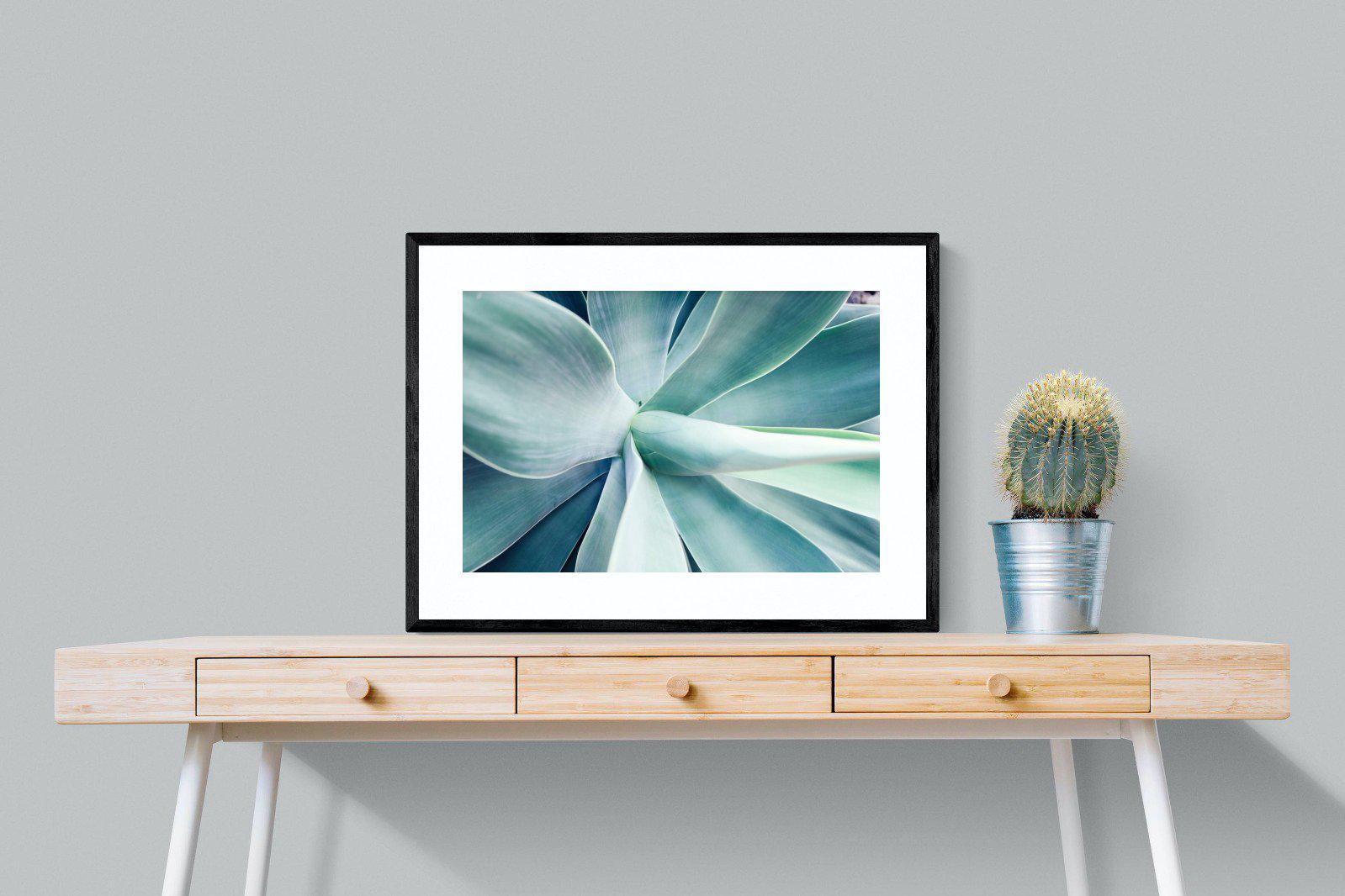 Agave-Wall_Art-80 x 60cm-Framed Print-Black-Pixalot