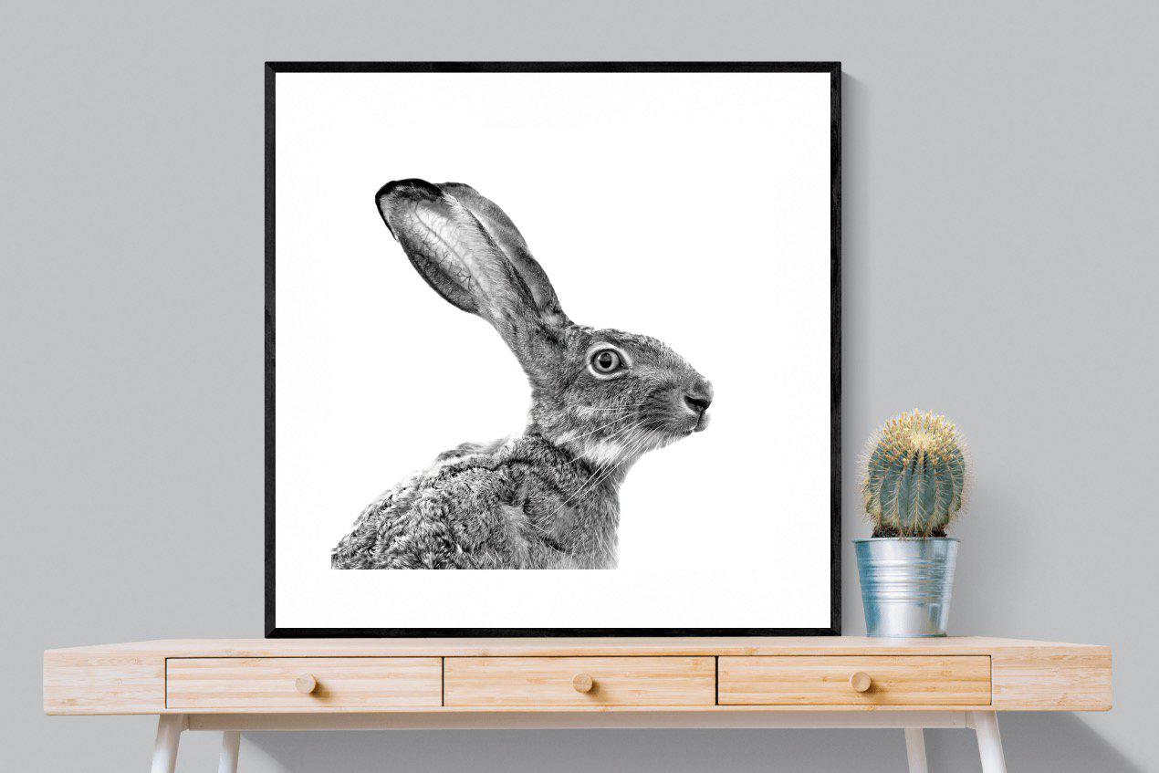 Alert-Wall_Art-100 x 100cm-Framed Print-Black-Pixalot