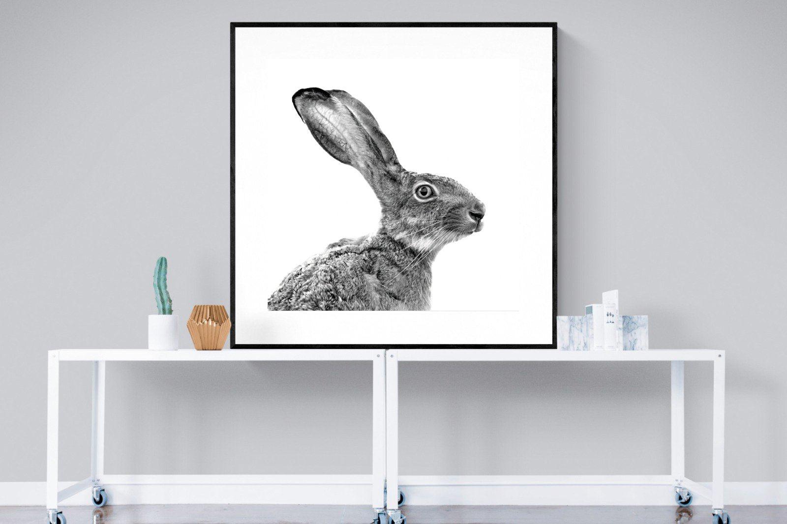 Alert-Wall_Art-120 x 120cm-Framed Print-Black-Pixalot