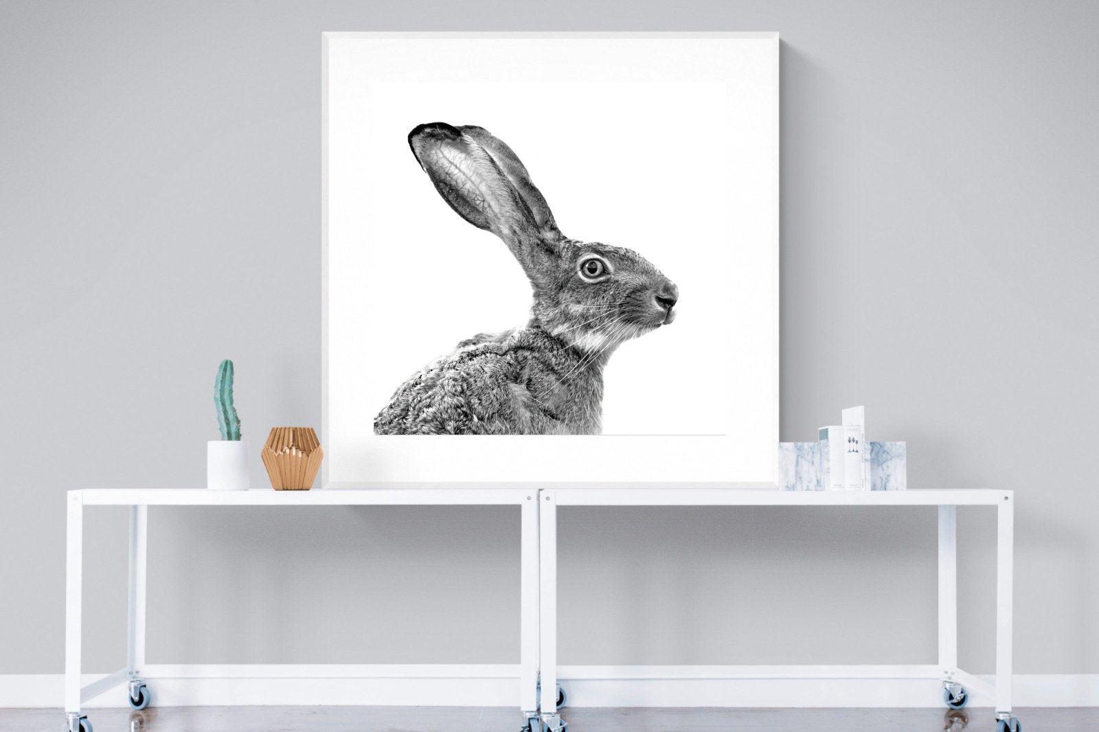 Alert-Wall_Art-120 x 120cm-Framed Print-White-Pixalot