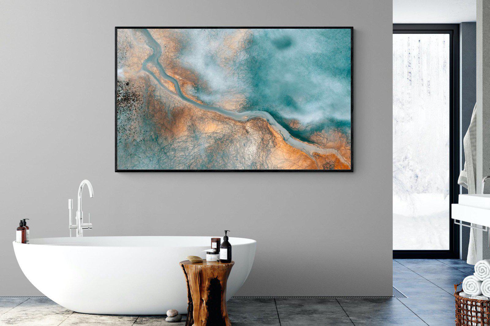 Art By Nature-Wall_Art-180 x 110cm-Mounted Canvas-Black-Pixalot