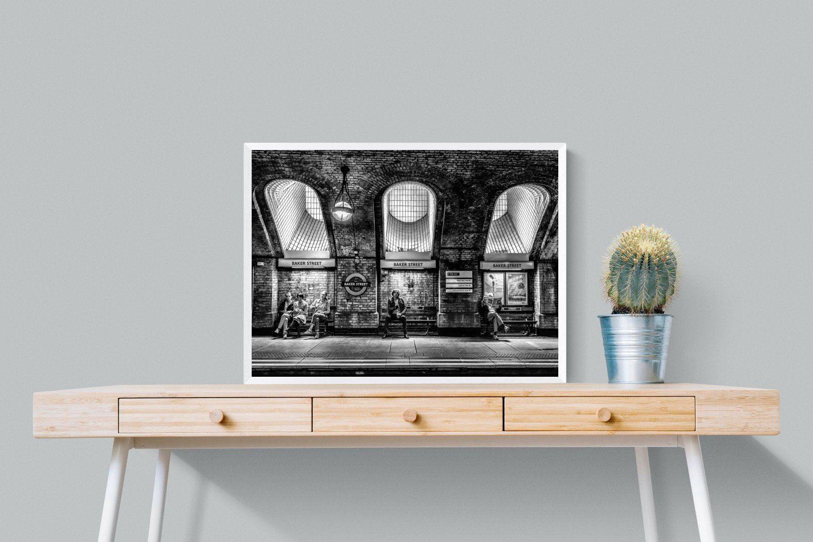 Baker Street-Wall_Art-80 x 60cm-Mounted Canvas-White-Pixalot