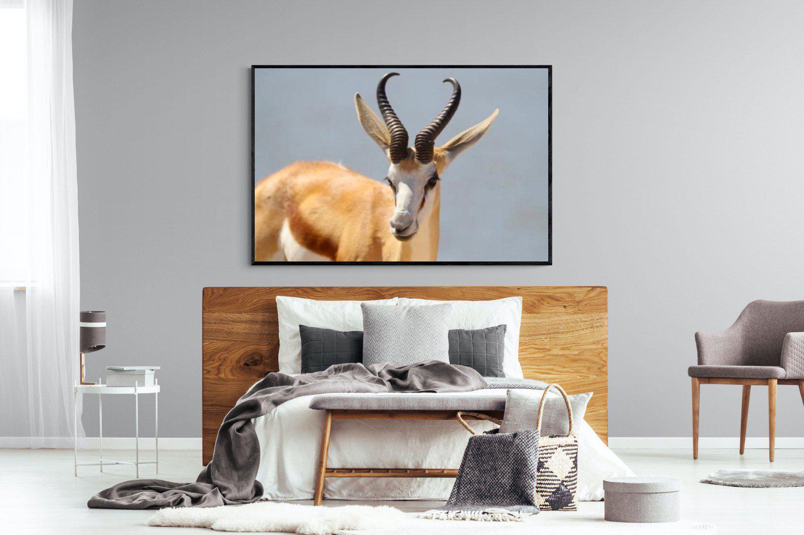 Bok-Wall_Art-150 x 100cm-Mounted Canvas-Black-Pixalot