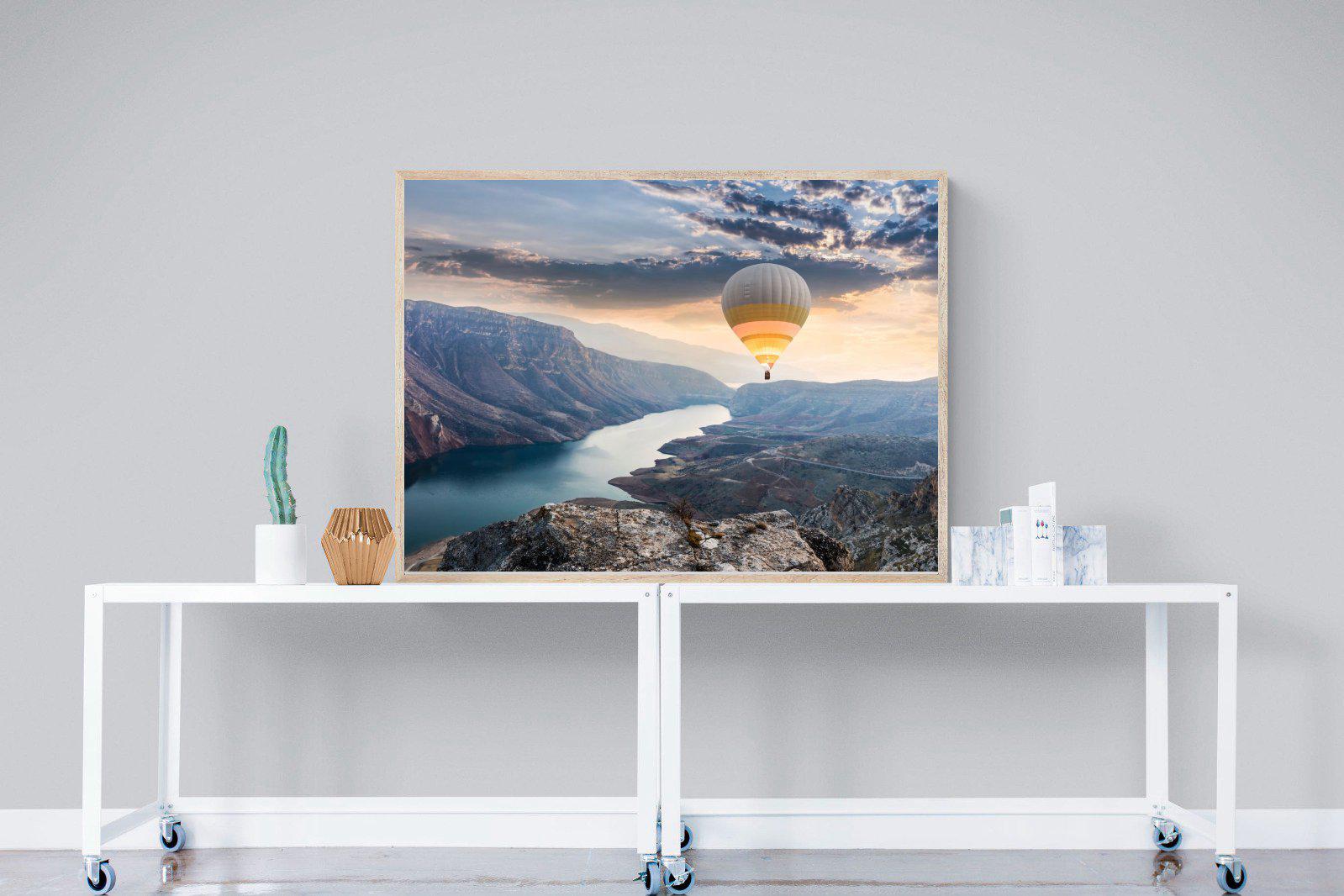 Botan Canyon-Wall_Art-120 x 90cm-Mounted Canvas-Wood-Pixalot