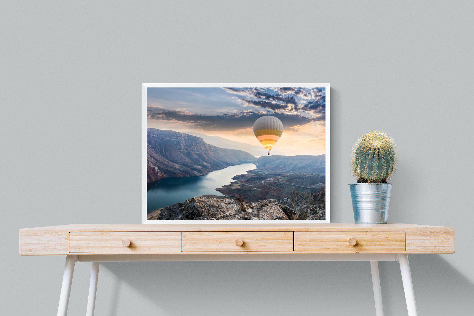 Botan Canyon-Wall_Art-80 x 60cm-Mounted Canvas-White-Pixalot