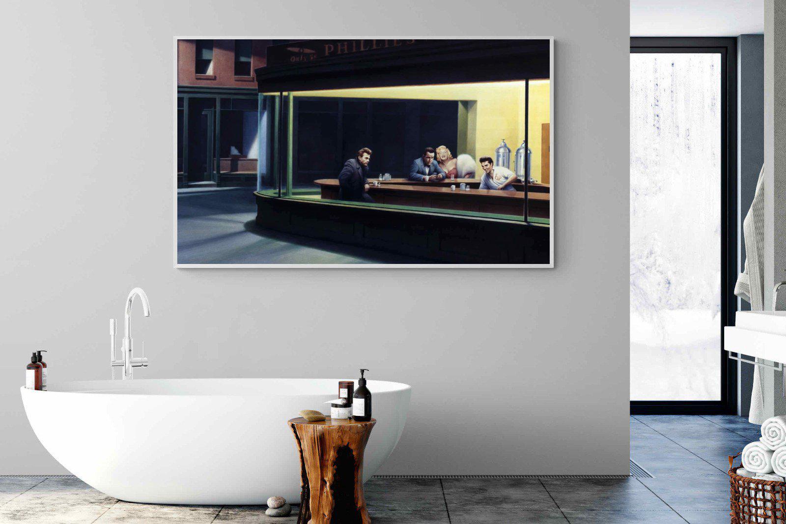 Boulevard of Broken Dreams-Wall_Art-180 x 110cm-Mounted Canvas-White-Pixalot