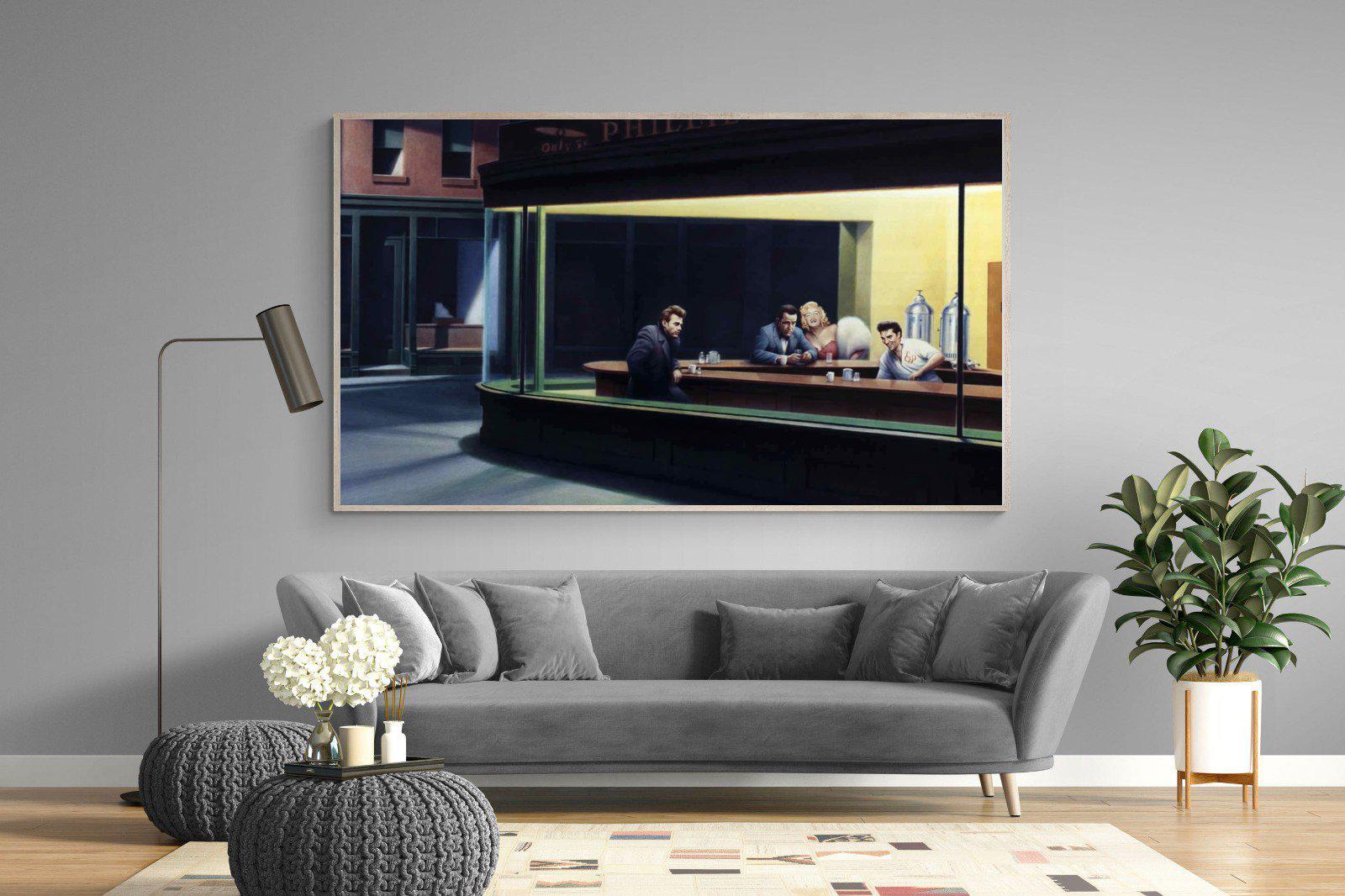 Boulevard of Broken Dreams-Wall_Art-220 x 130cm-Mounted Canvas-Wood-Pixalot