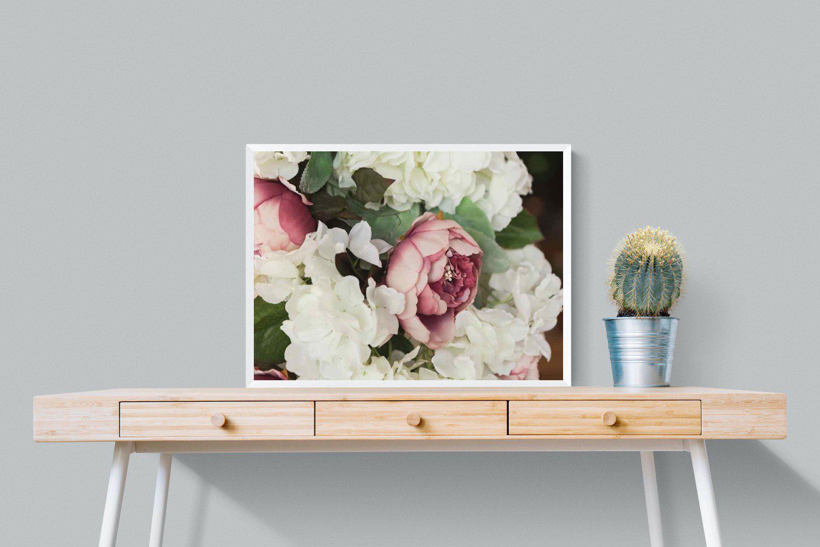 Bouquet-Wall_Art-80 x 60cm-Mounted Canvas-White-Pixalot