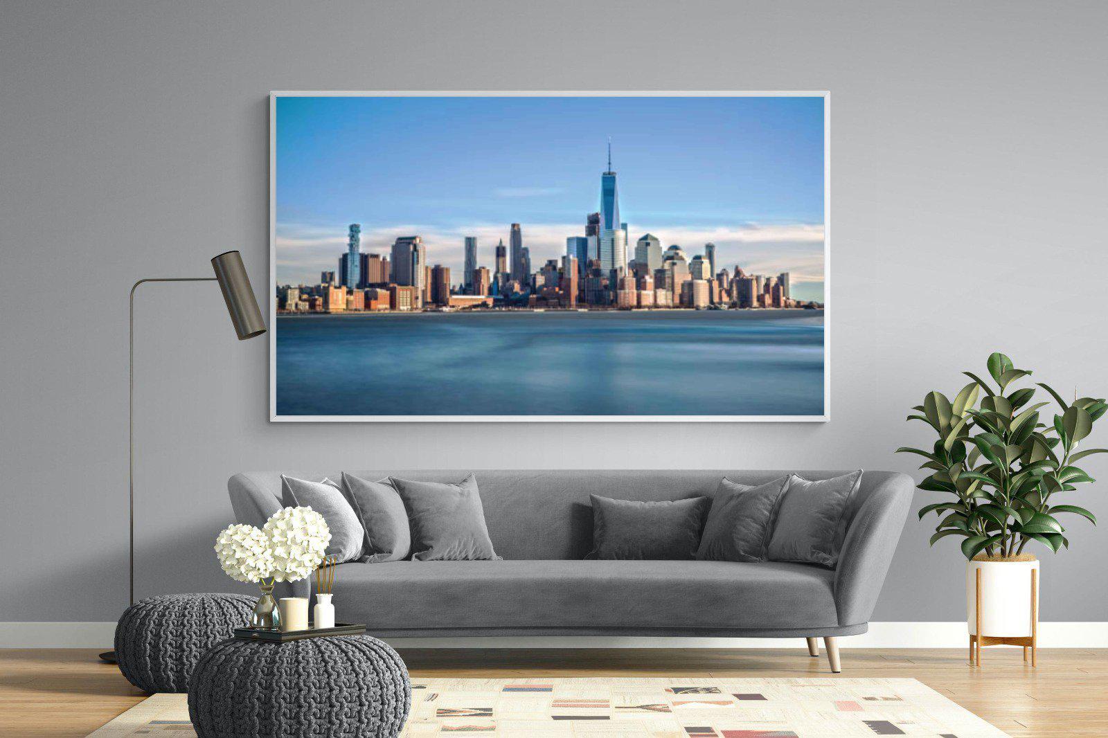 Brooklyn-Wall_Art-220 x 130cm-Mounted Canvas-White-Pixalot