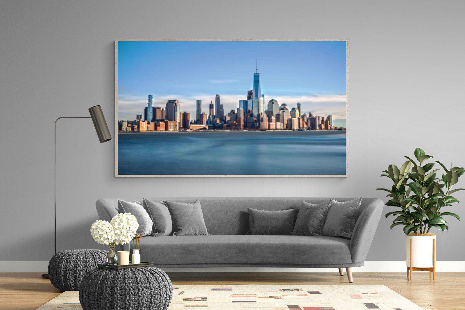 Brooklyn-Wall_Art-220 x 130cm-Mounted Canvas-Wood-Pixalot