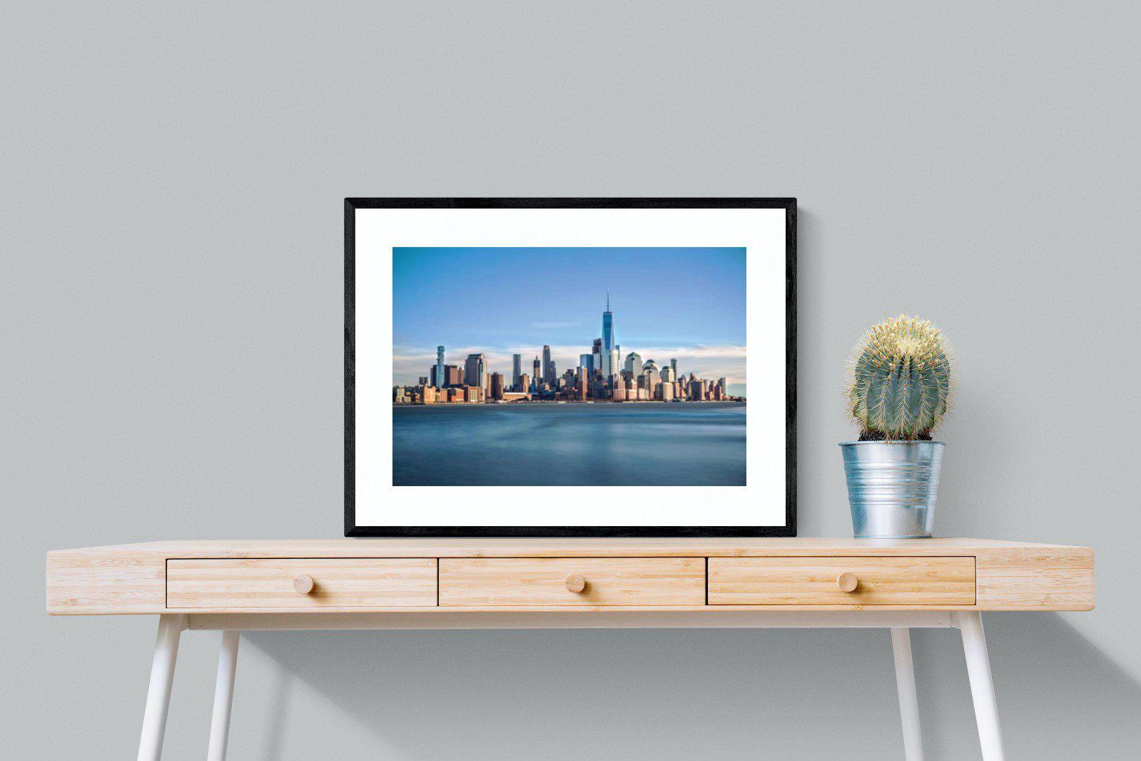 Brooklyn-Wall_Art-80 x 60cm-Framed Print-Black-Pixalot