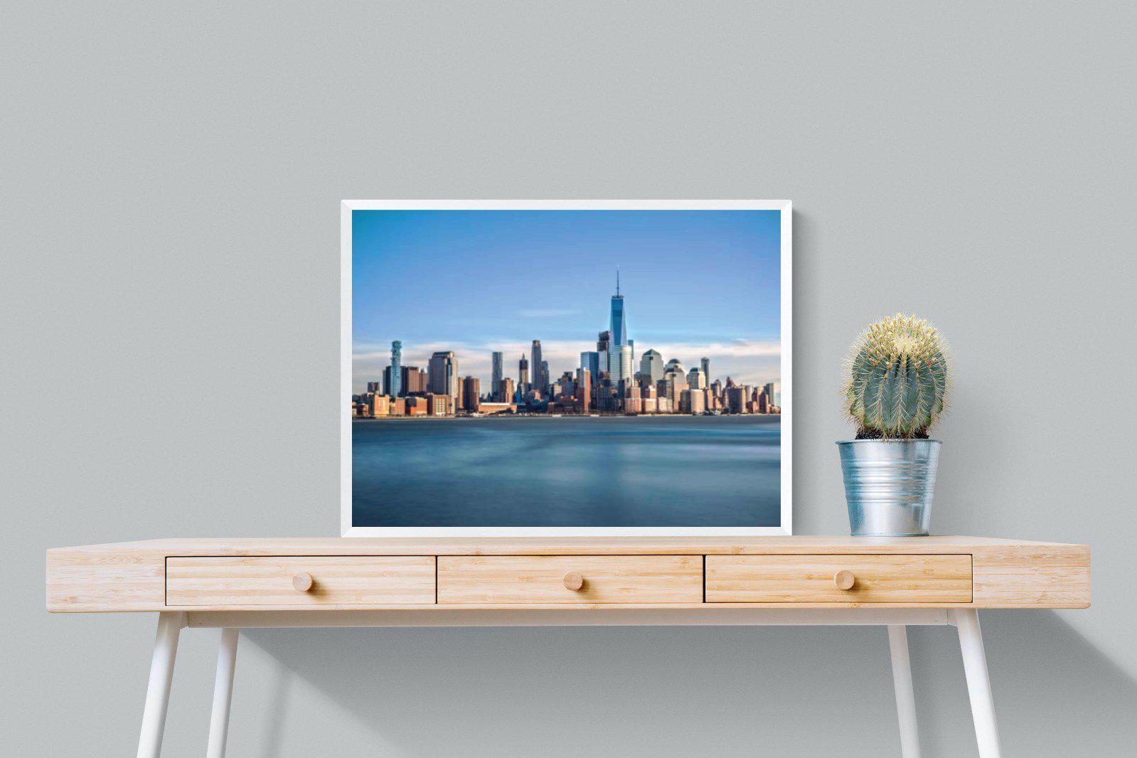 Brooklyn-Wall_Art-80 x 60cm-Mounted Canvas-White-Pixalot