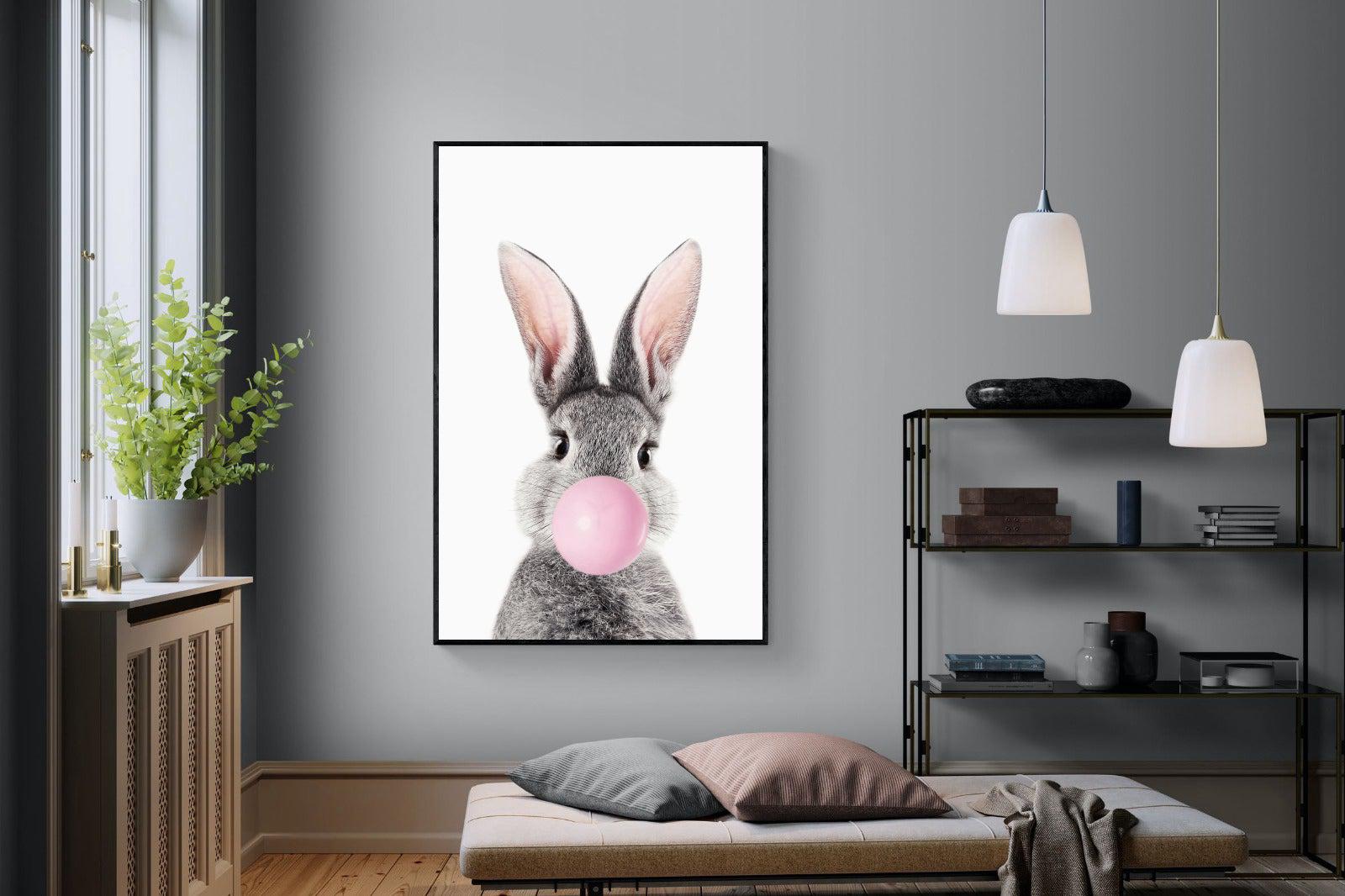 Bubblegum Bunny-Wall_Art-Pixalot