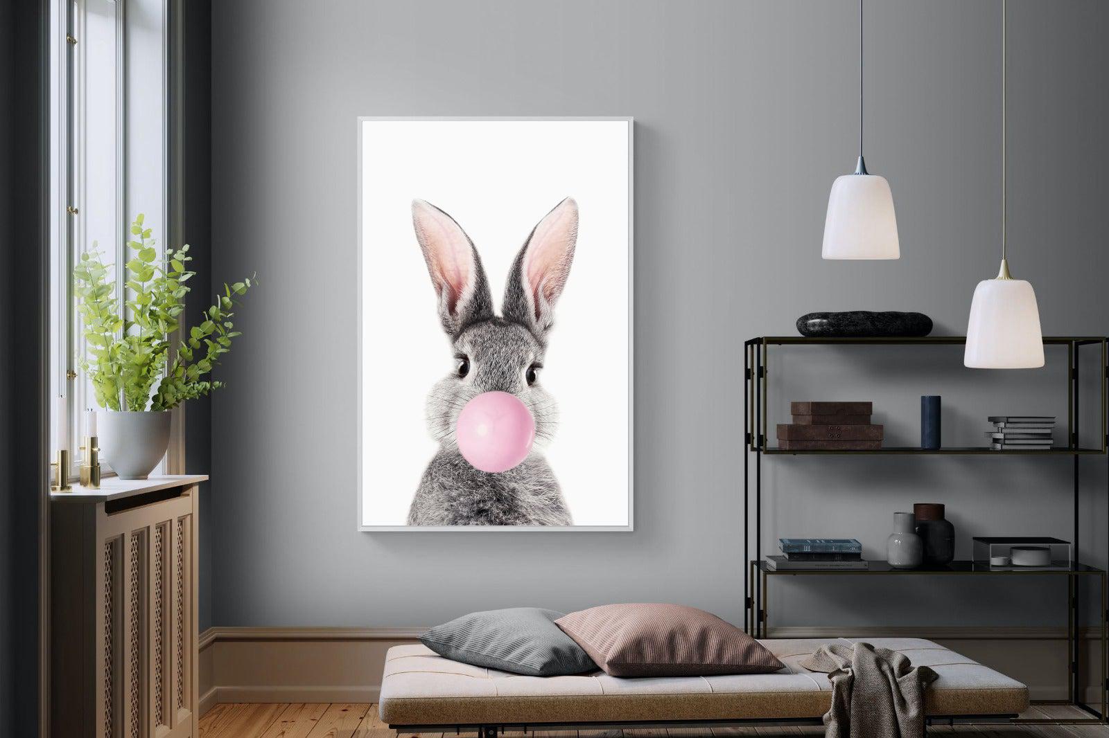 Bubblegum Bunny-Wall_Art-Pixalot