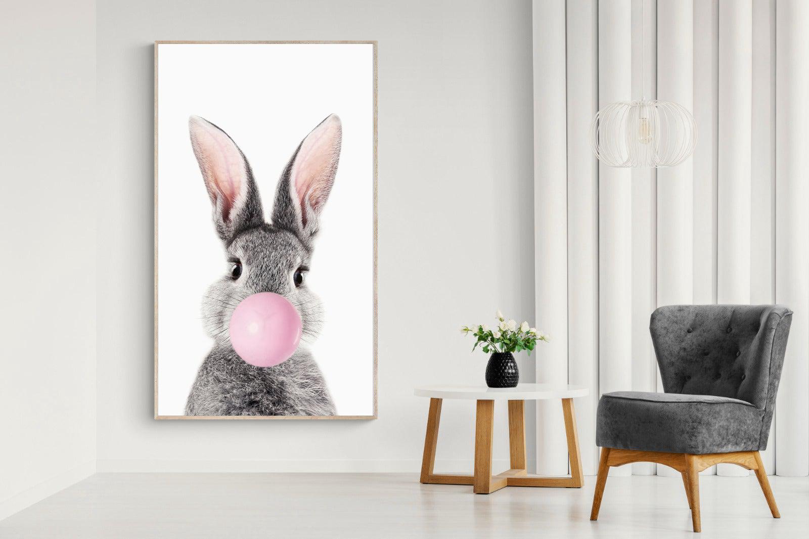 Bubblegum Bunny-Wall_Art-Pixalot