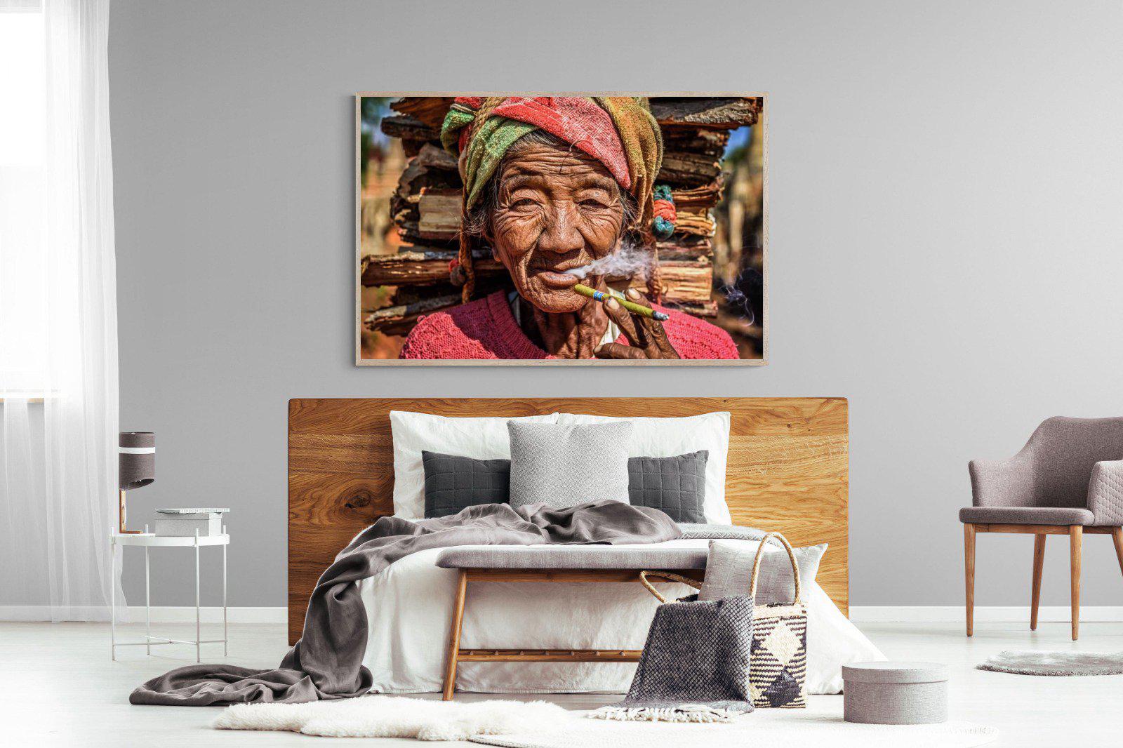 Burma-Wall_Art-150 x 100cm-Mounted Canvas-Wood-Pixalot