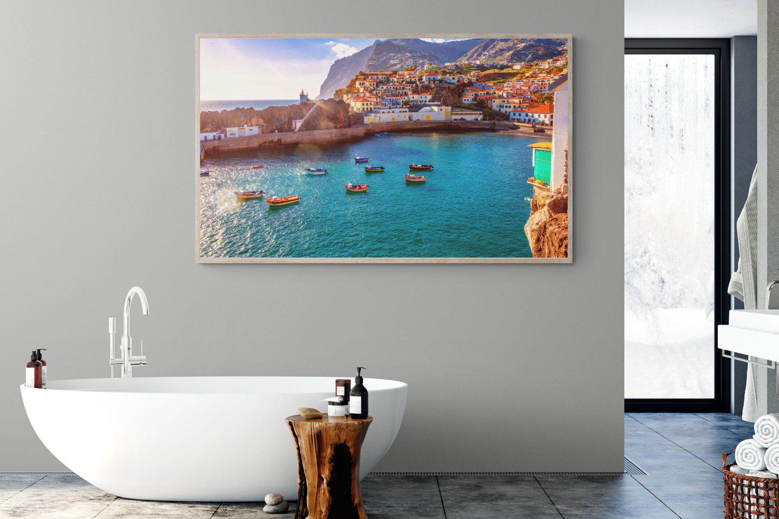 Camara de Lobos-Wall_Art-180 x 110cm-Mounted Canvas-Wood-Pixalot