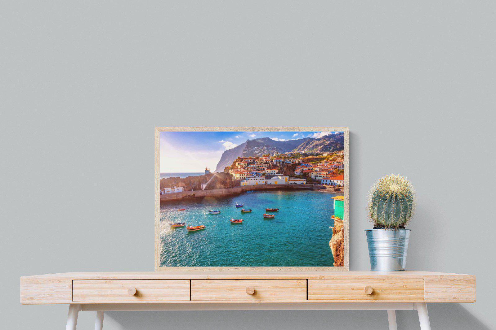 Camara de Lobos-Wall_Art-80 x 60cm-Mounted Canvas-Wood-Pixalot