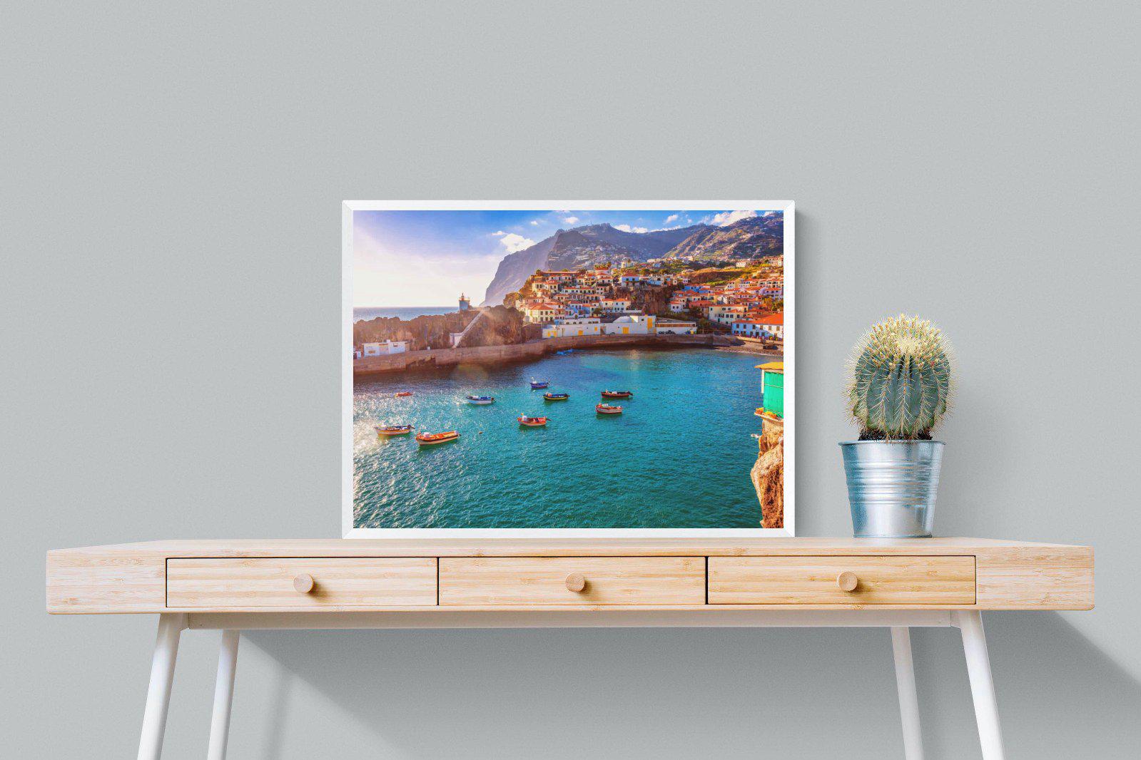 Camara de Lobos-Wall_Art-80 x 60cm-Mounted Canvas-White-Pixalot