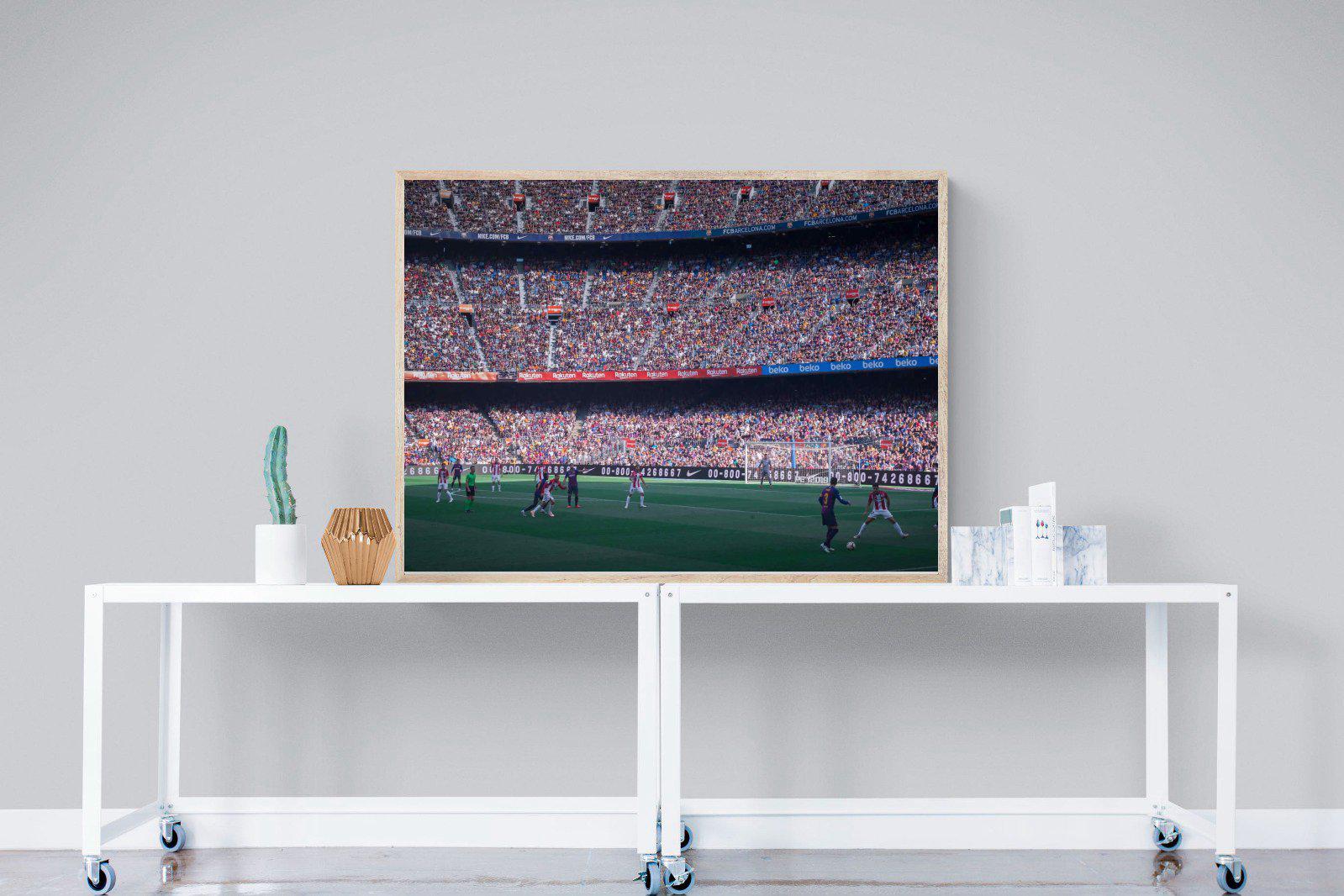 Camp Nou-Wall_Art-120 x 90cm-Mounted Canvas-Wood-Pixalot