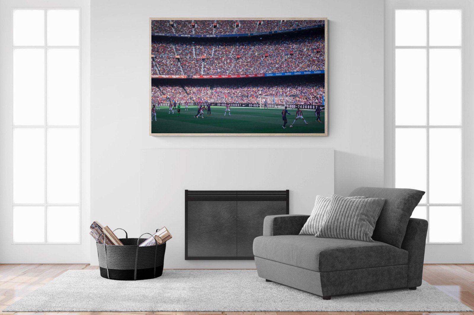 Camp Nou-Wall_Art-150 x 100cm-Mounted Canvas-Wood-Pixalot