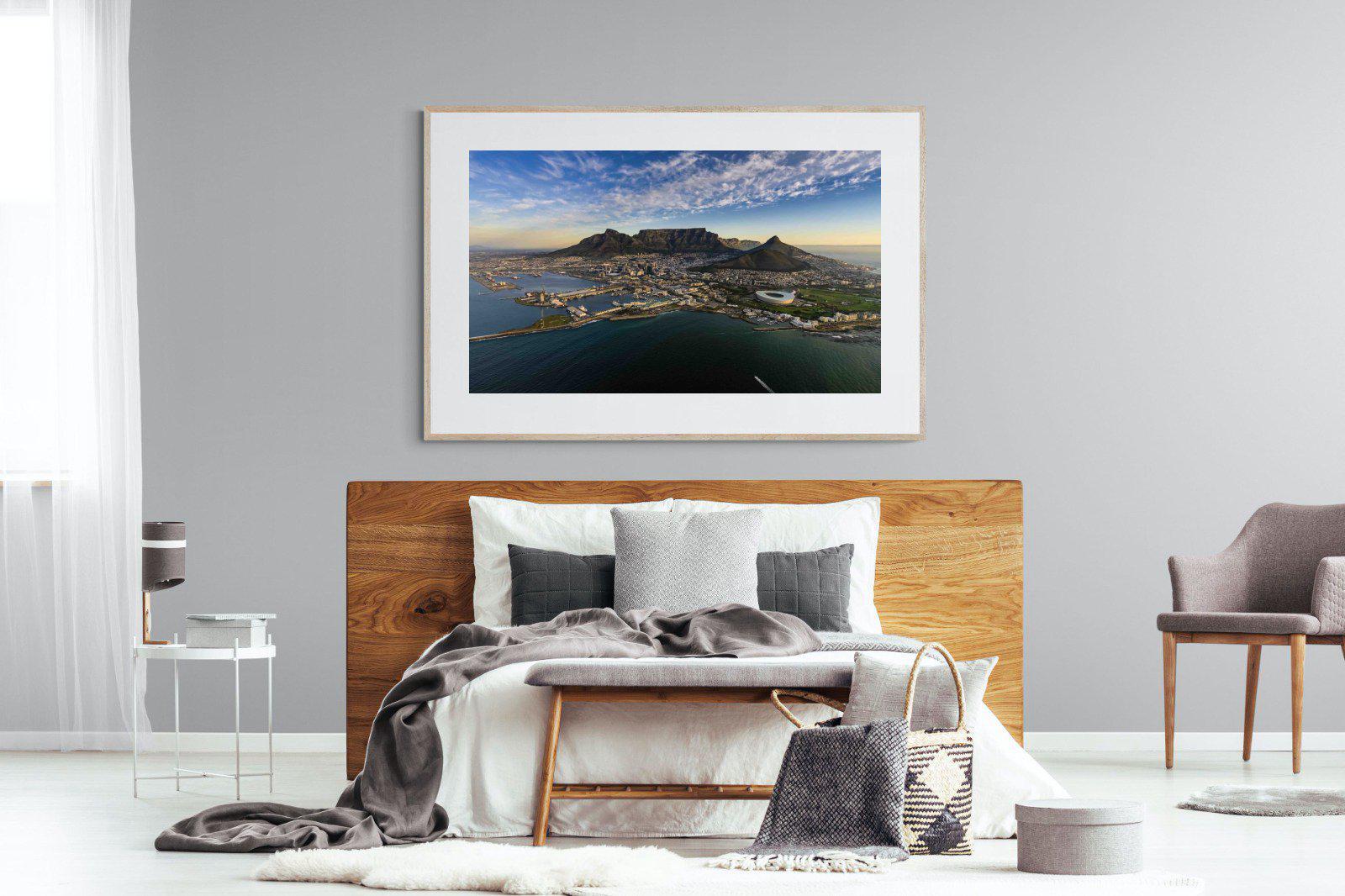 Cape Town-Wall_Art-150 x 100cm-Framed Print-Wood-Pixalot