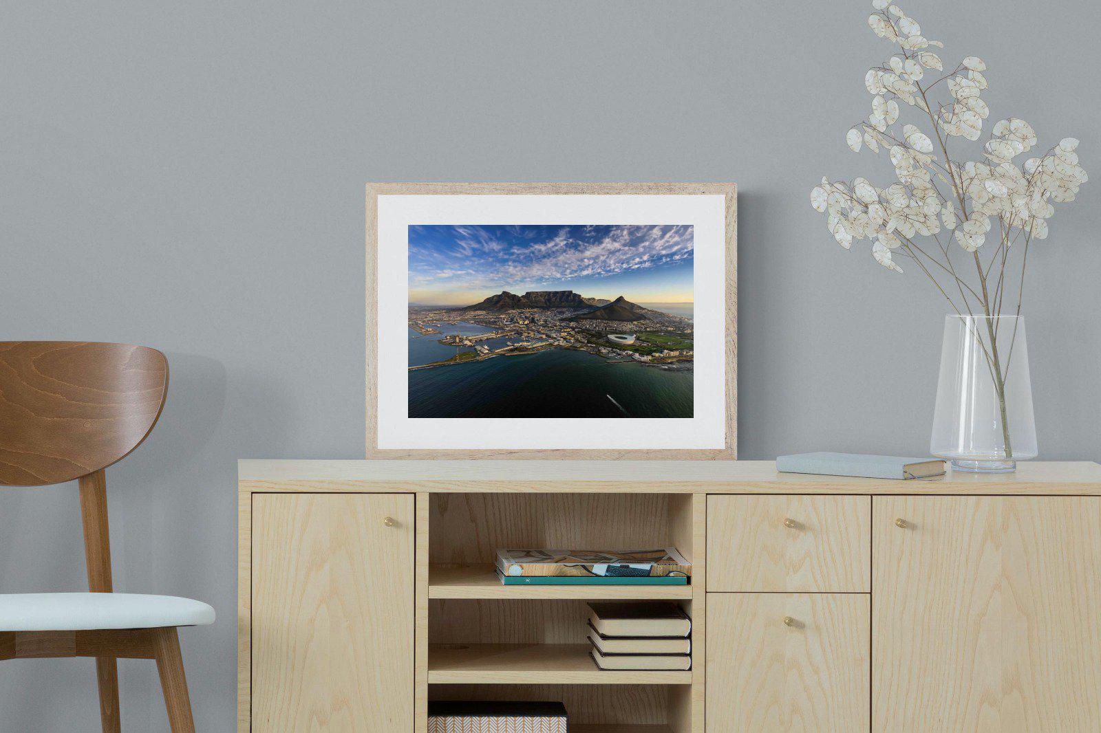 Cape Town-Wall_Art-60 x 45cm-Framed Print-Wood-Pixalot