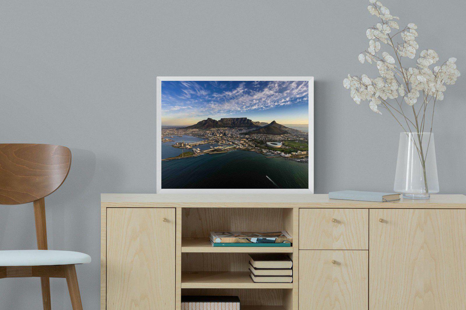 Cape Town-Wall_Art-60 x 45cm-Mounted Canvas-White-Pixalot