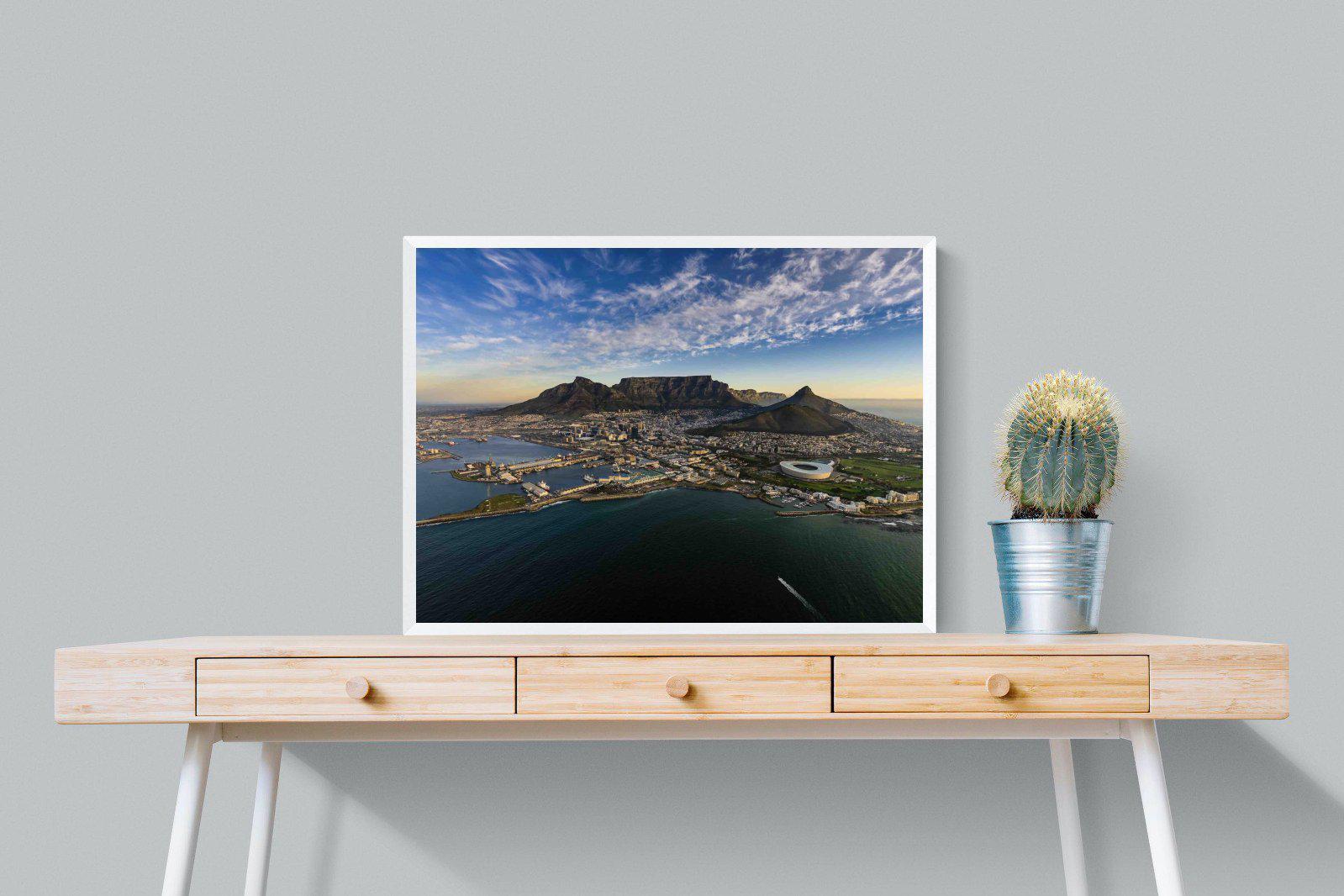 Cape Town-Wall_Art-80 x 60cm-Mounted Canvas-White-Pixalot