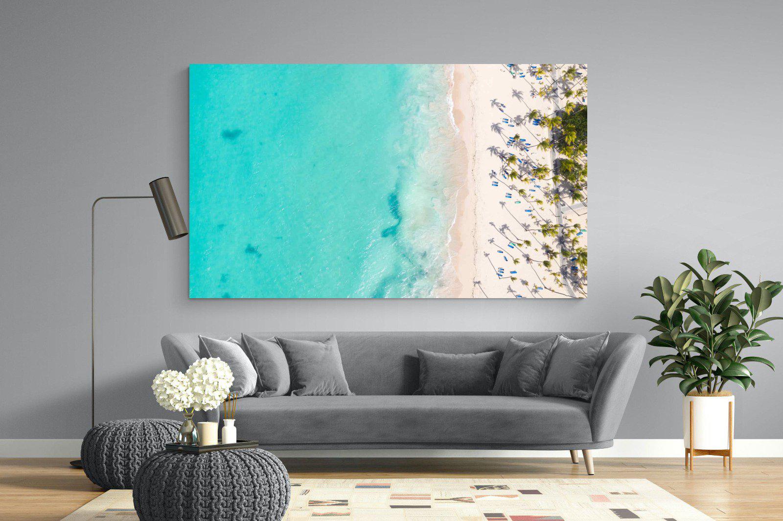 Caribbean-Wall_Art-220 x 130cm-Mounted Canvas-No Frame-Pixalot