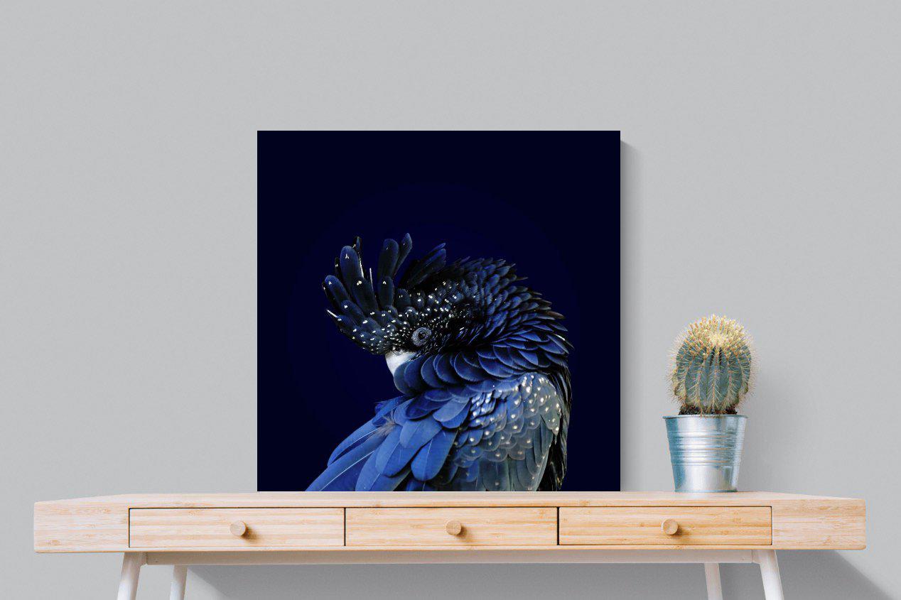 Cockatoo-Wall_Art-80 x 80cm-Mounted Canvas-No Frame-Pixalot