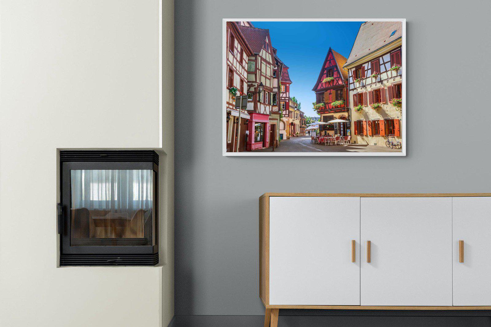 Colmar-Wall_Art-100 x 75cm-Mounted Canvas-White-Pixalot