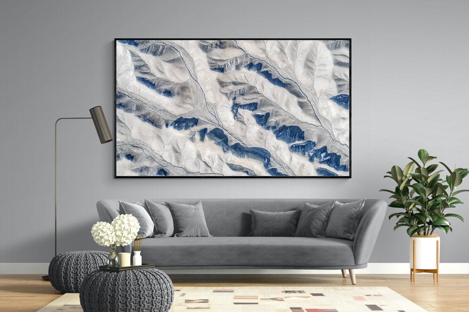 Contours-Wall_Art-220 x 130cm-Mounted Canvas-Black-Pixalot