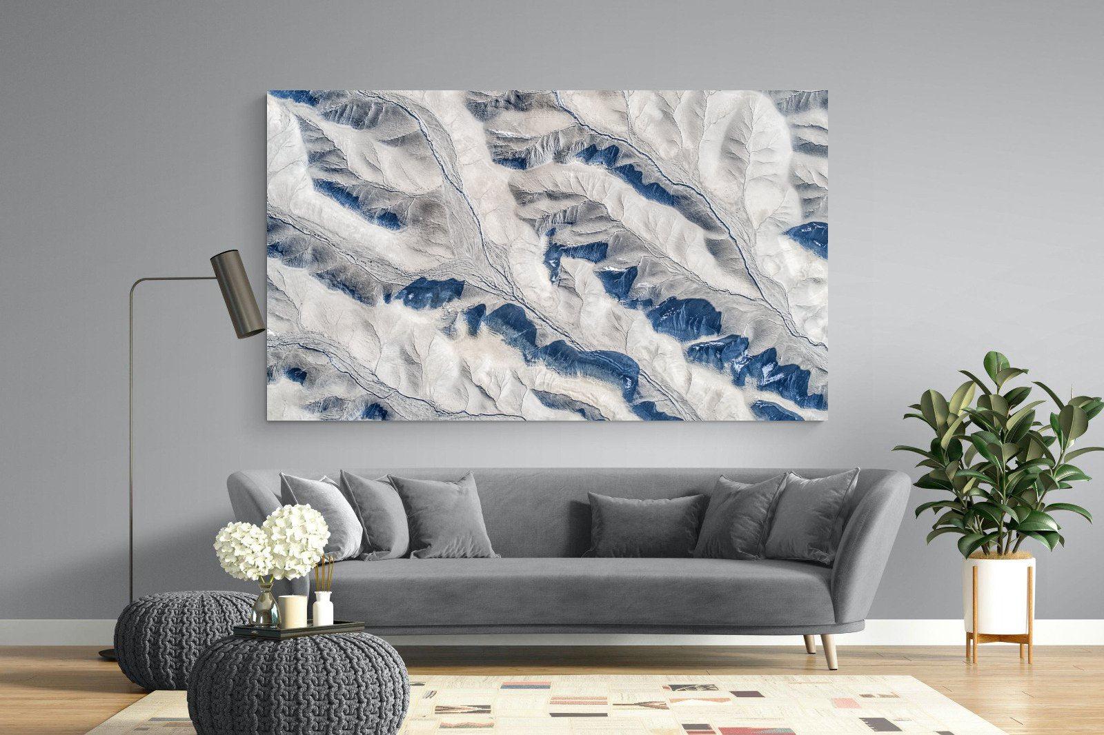 Contours-Wall_Art-220 x 130cm-Mounted Canvas-No Frame-Pixalot