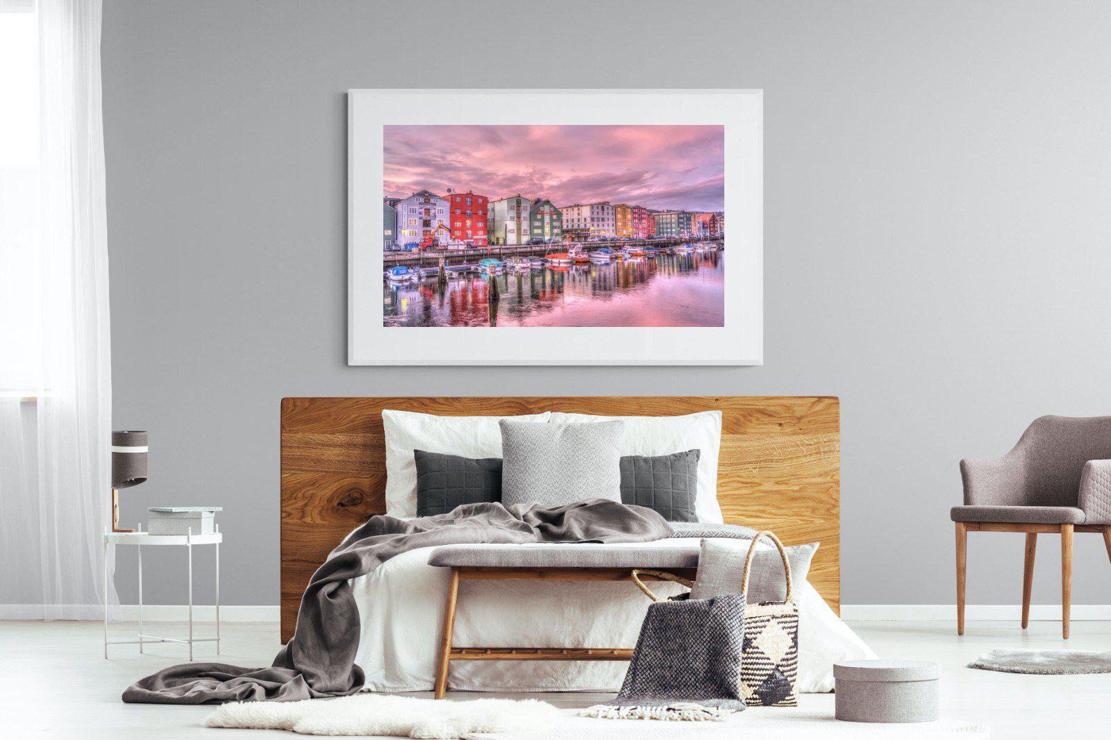 Copenhagen-Wall_Art-150 x 100cm-Framed Print-White-Pixalot