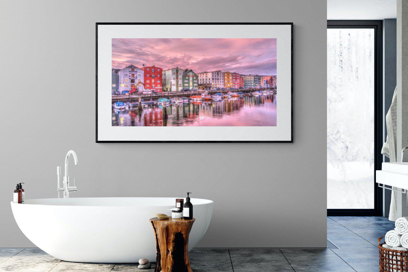 Copenhagen-Wall_Art-180 x 110cm-Framed Print-Black-Pixalot