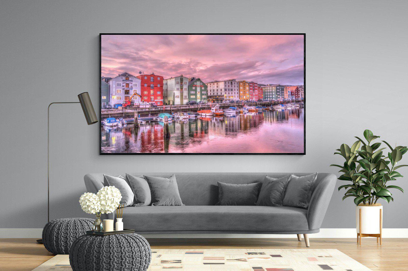 Copenhagen-Wall_Art-220 x 130cm-Mounted Canvas-Black-Pixalot