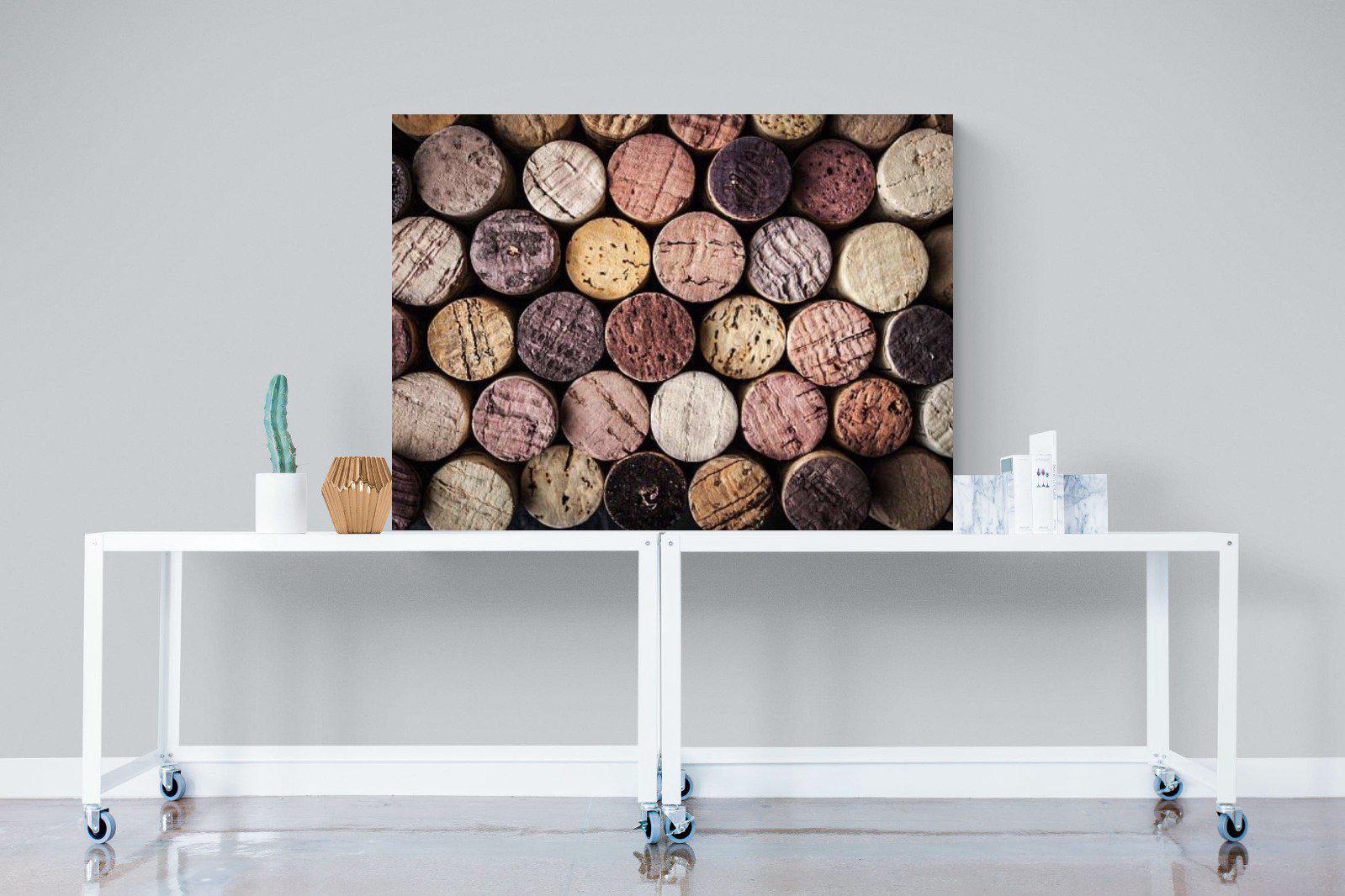 Corked-Wall_Art-120 x 90cm-Mounted Canvas-No Frame-Pixalot