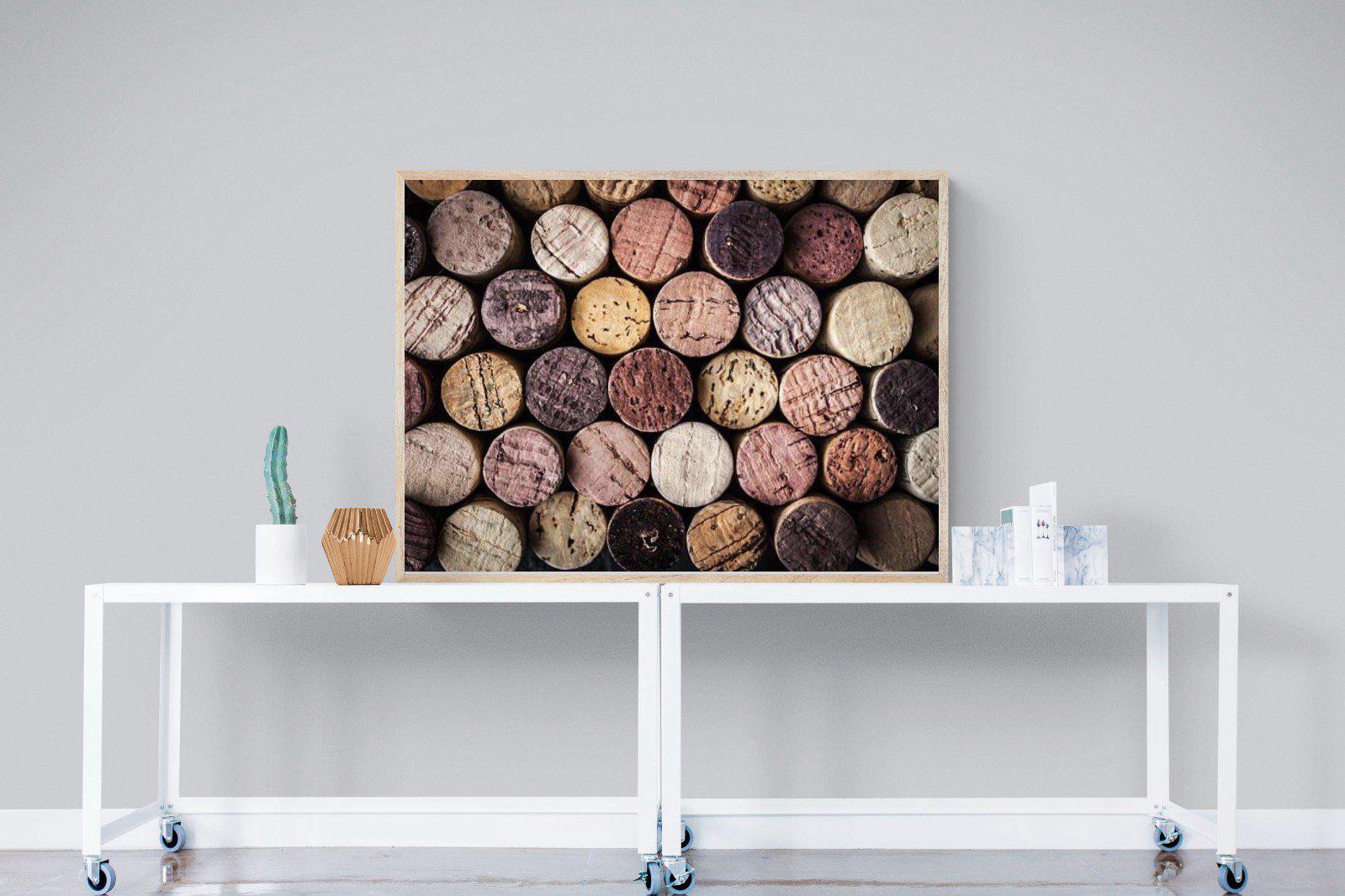 Corked-Wall_Art-120 x 90cm-Mounted Canvas-Wood-Pixalot