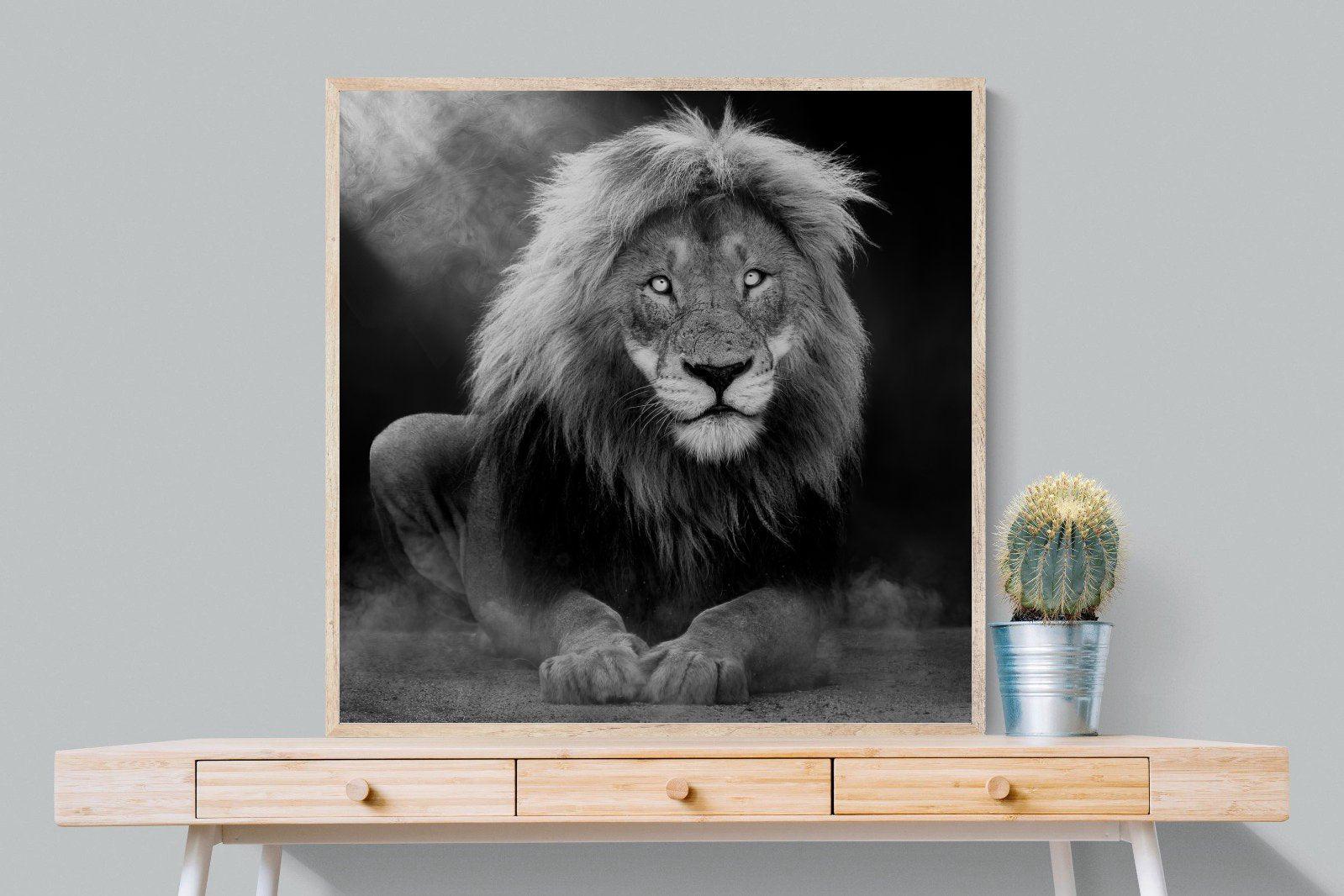 Courage-Wall_Art-100 x 100cm-Mounted Canvas-Wood-Pixalot