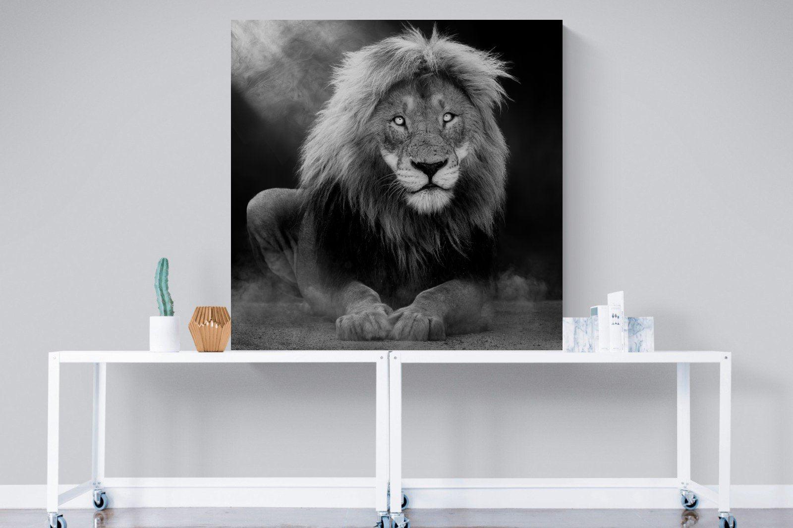 Courage-Wall_Art-120 x 120cm-Mounted Canvas-No Frame-Pixalot