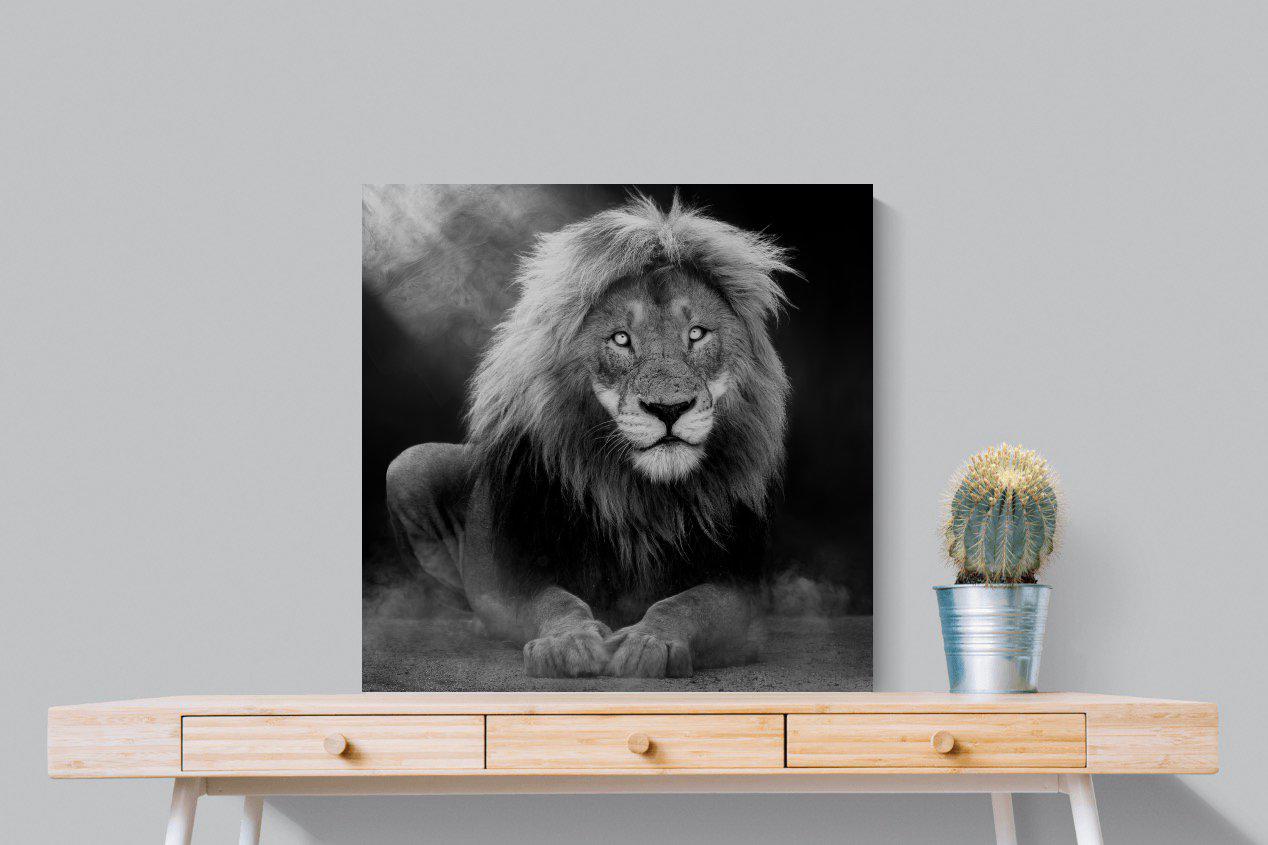 Courage-Wall_Art-80 x 80cm-Mounted Canvas-No Frame-Pixalot