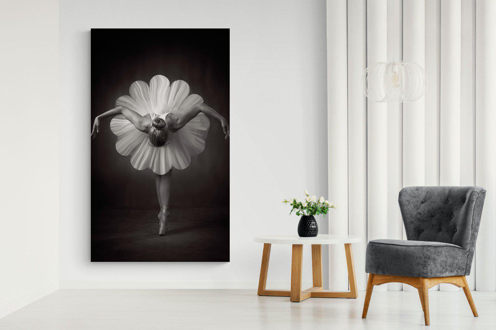 Curtsy-Wall_Art-130 x 220cm-Mounted Canvas-No Frame-Pixalot