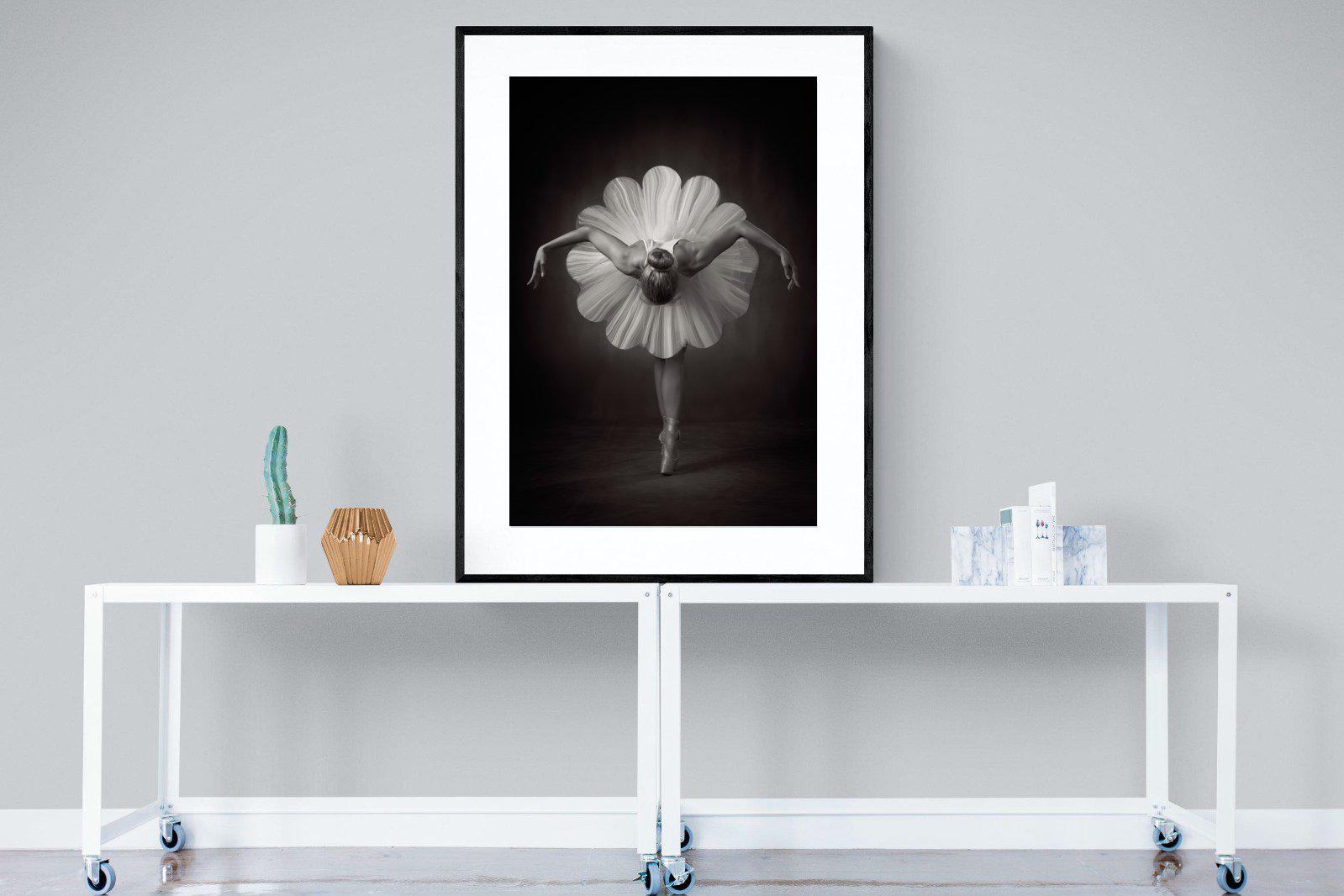 Curtsy-Wall_Art-90 x 120cm-Framed Print-Black-Pixalot