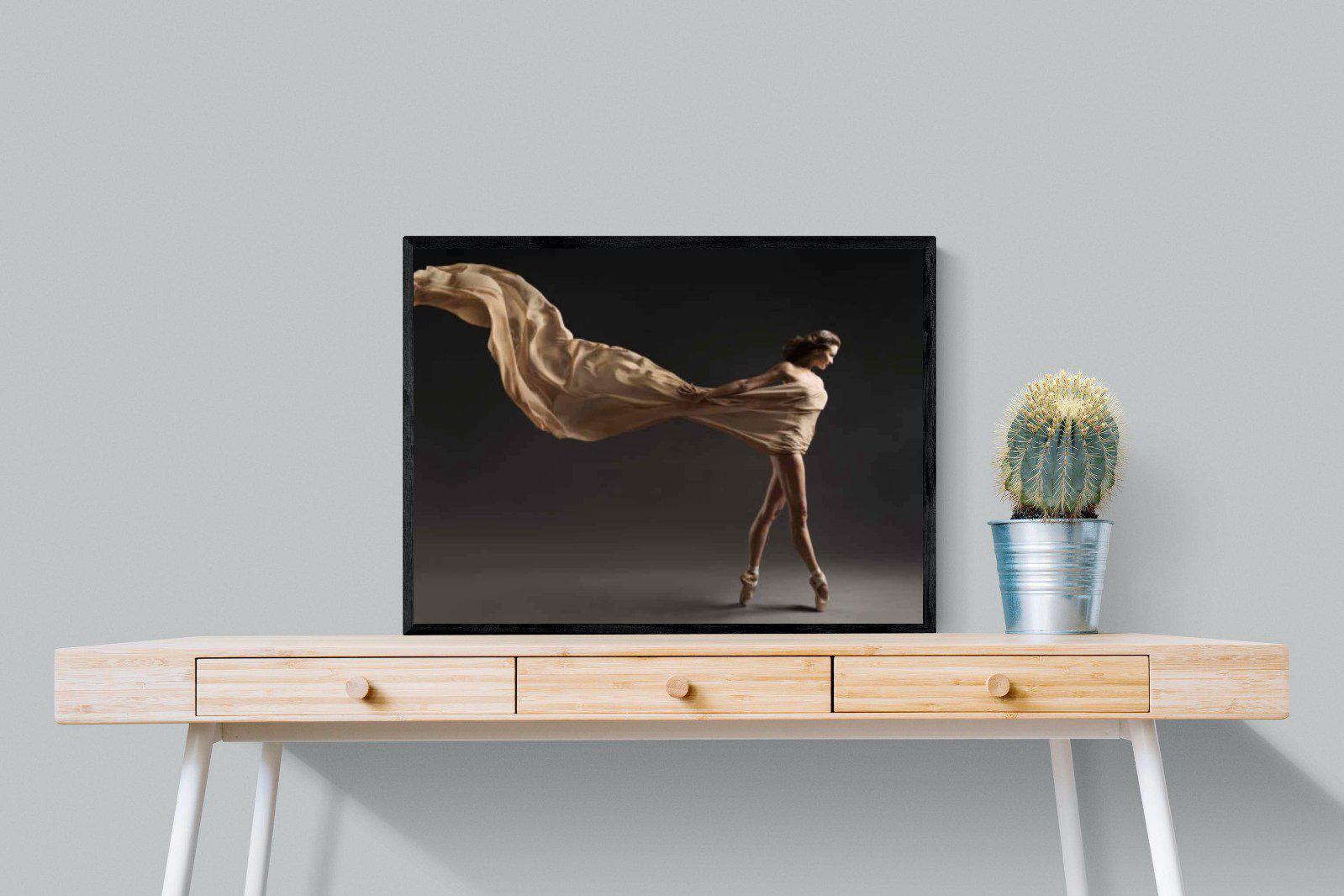 Dancing in the Dark-Wall_Art-80 x 60cm-Mounted Canvas-Black-Pixalot