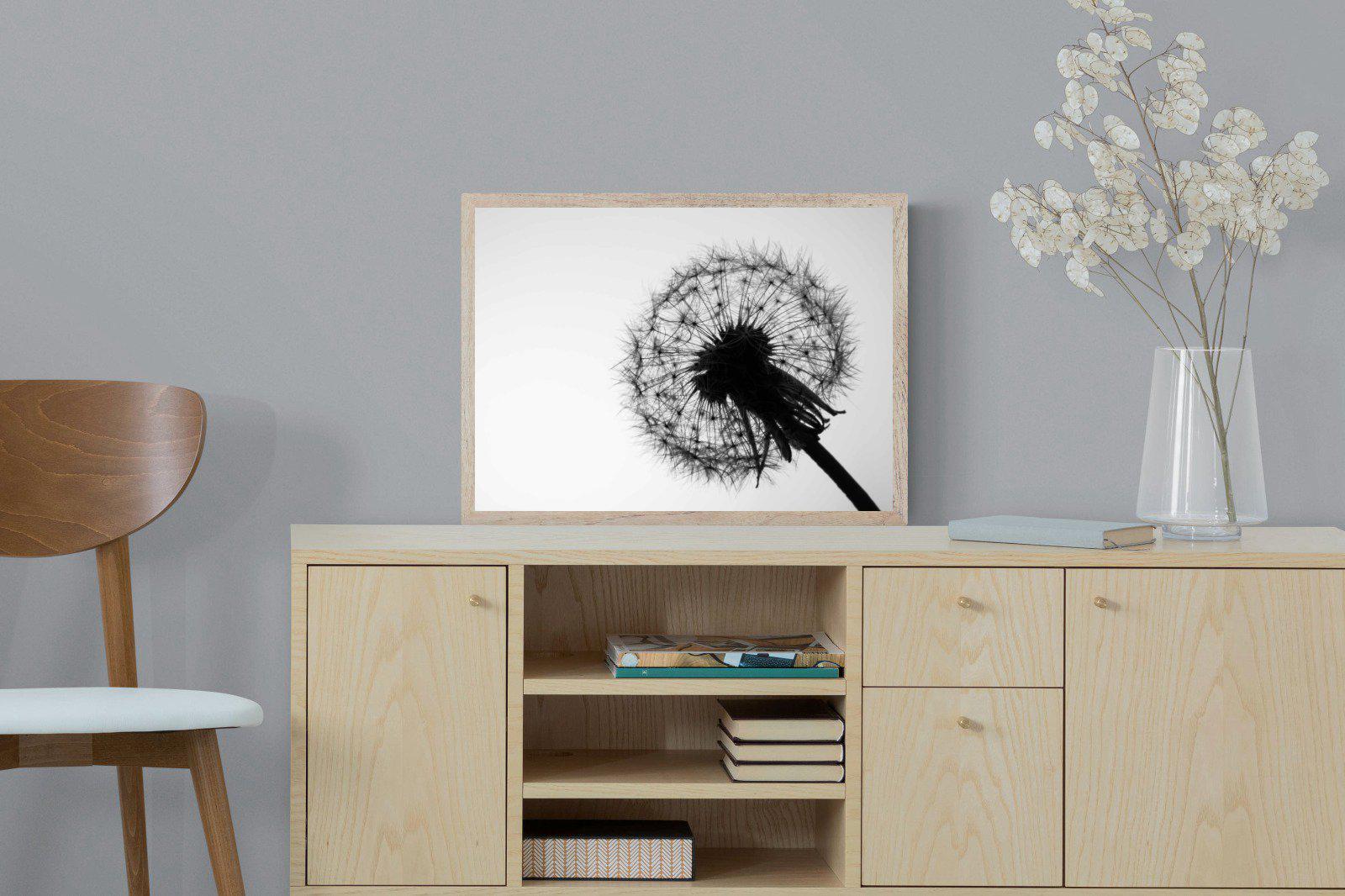 Dandelion-Wall_Art-60 x 45cm-Mounted Canvas-Wood-Pixalot