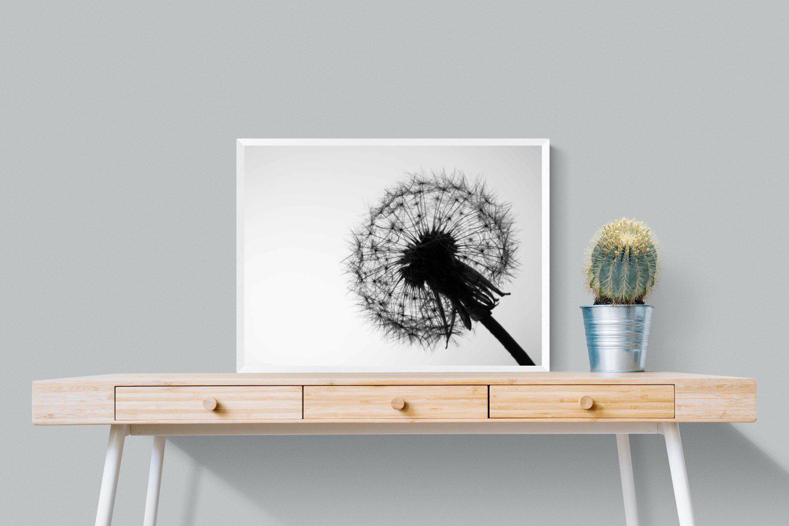 Dandelion-Wall_Art-80 x 60cm-Mounted Canvas-White-Pixalot